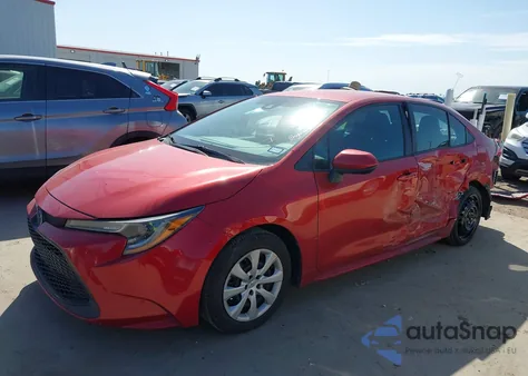 2021 Toyota Corolla Le из США, поврежденный, VIN 5YFEPMAEXMP184944